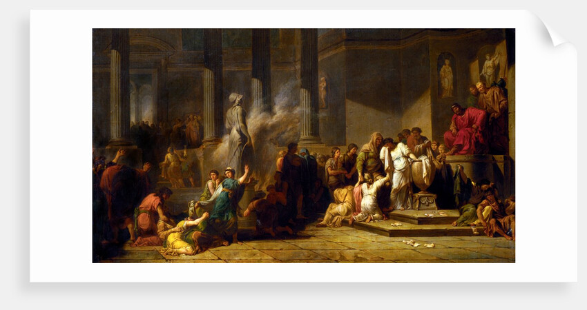 Athenian Girls Drawing Lots by Jean Francois-Pierre Peyron