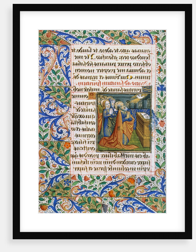Prayer To The Holy Spirit, Pentecost. Rouen, France, late 15th century by Unknown