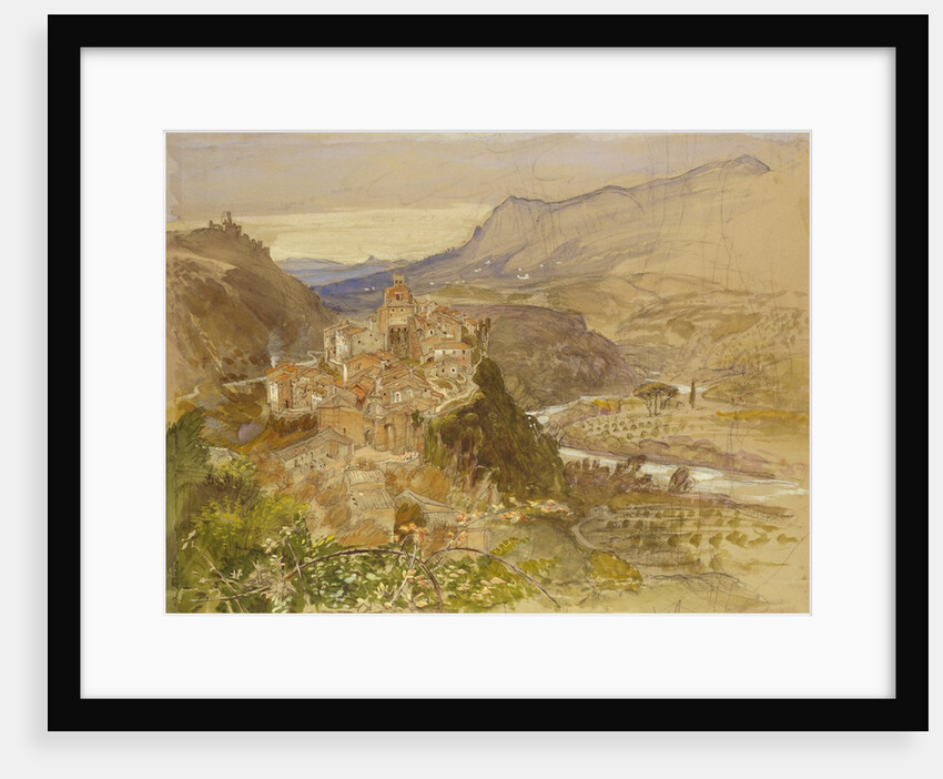 Papigno on the River Nar in Umbria by Samuel Palmer