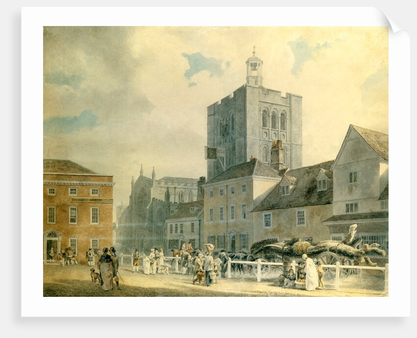 Bury St Edmunds by Michael Angelo Rooker