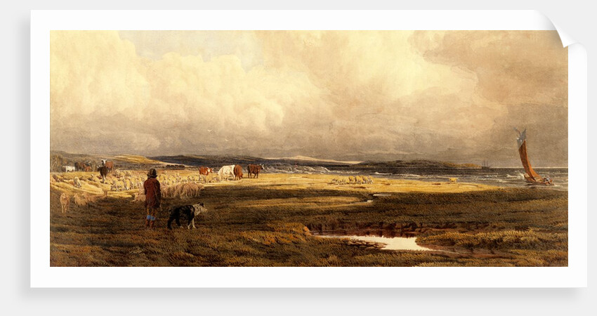 A Salt Marsh by William Turner