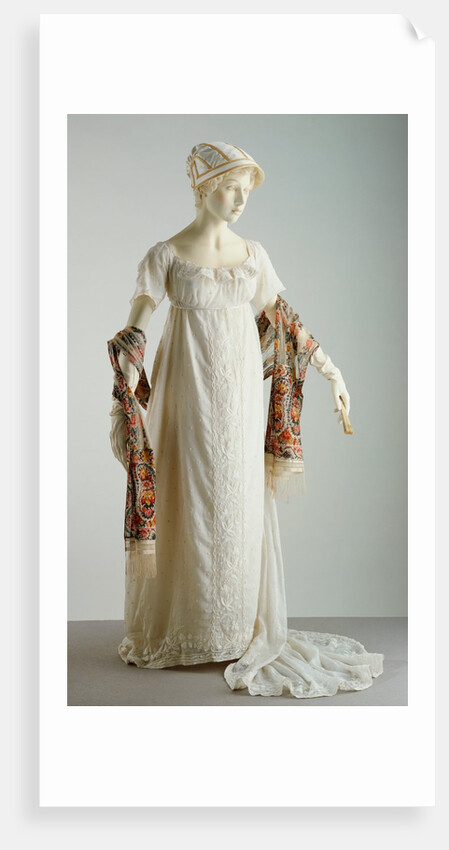 Evening Dress and shawl. France, early 19th century by Unknown