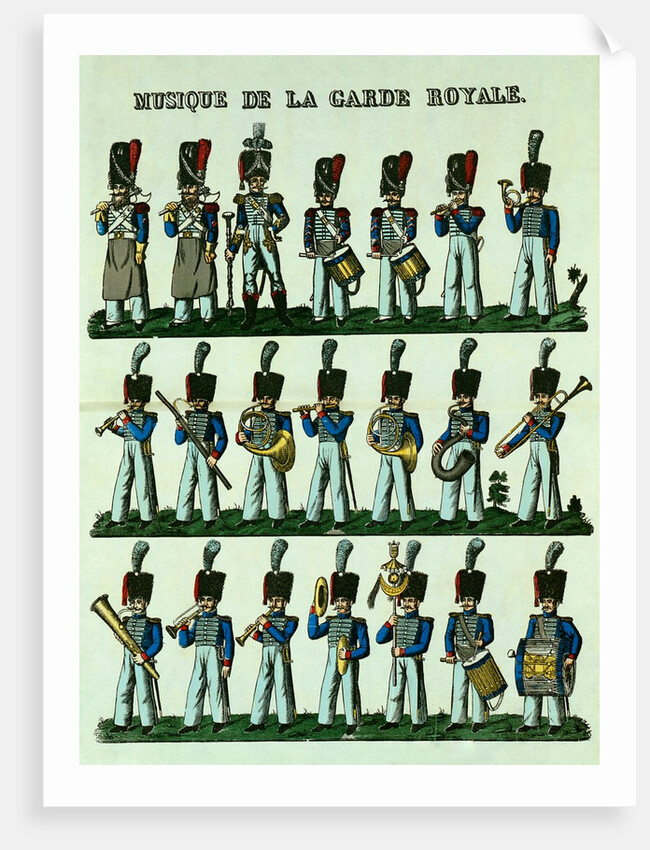 Musique de la Garde Royale by Anonymous