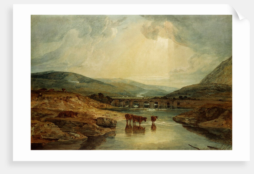 Bridge near The Usk by Joseph Mallord William Turner