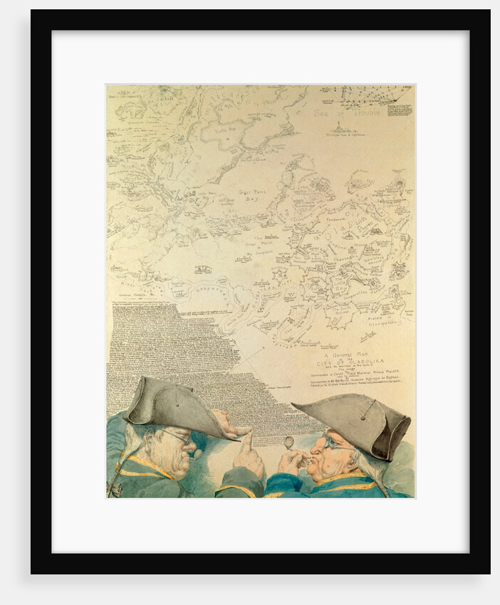 Sketch to illustrate the Palsions patriotism by Richard Dadd