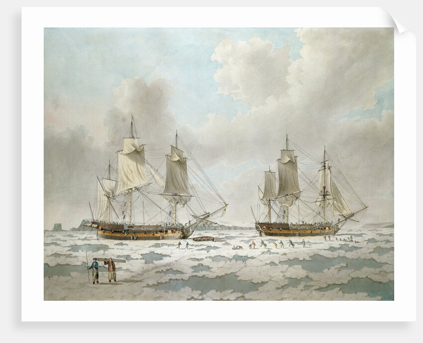 Commodore Phipps' expedition by John Cleverley The Younger