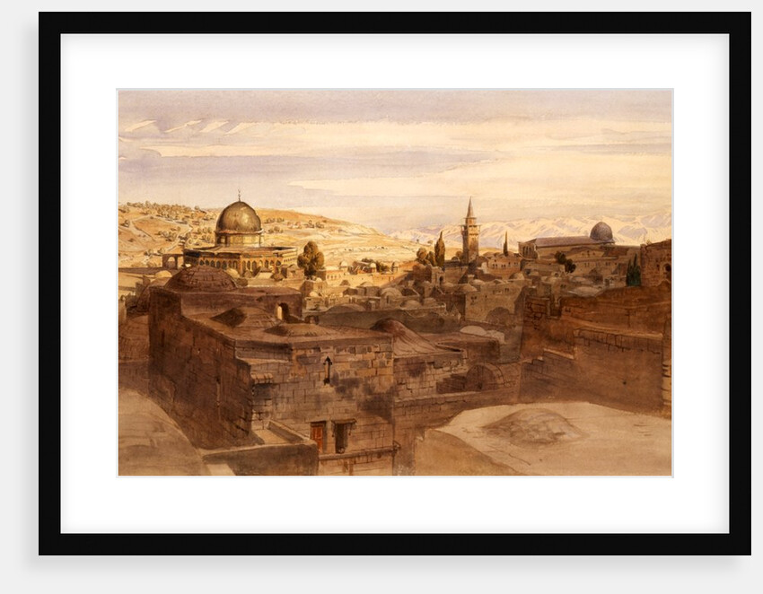 Jerusalem, Holy Land by Karl Werner