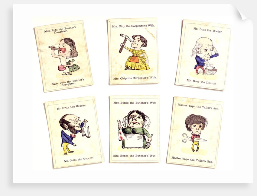 Happy Families, A New and Diverting Game for Juveniles by John Jaques & Son Ltd.