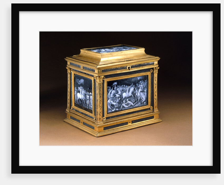 Casket by Marcantonio Raimondi