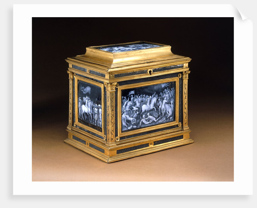 Casket by Marcantonio Raimondi