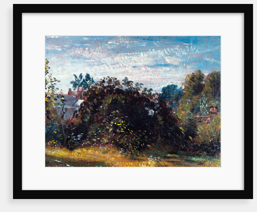 Study of Sky and Trees at Hampstead by John Constable