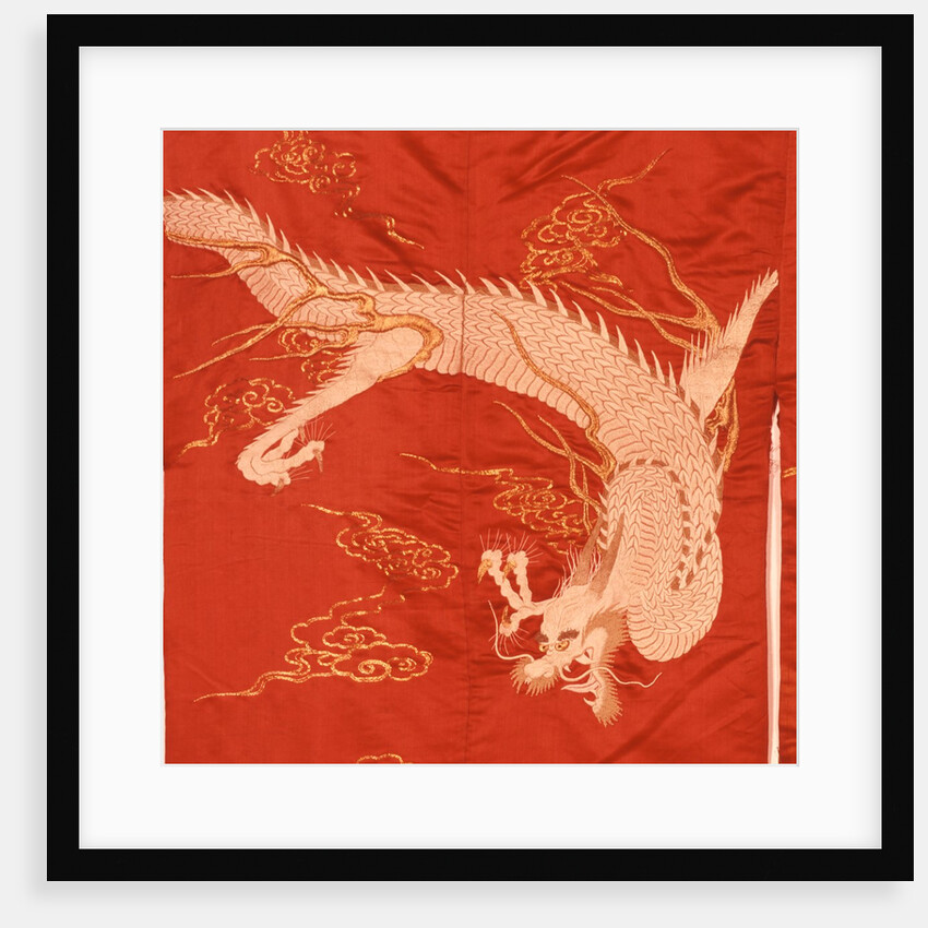 Kimono robe, detail by Unknown