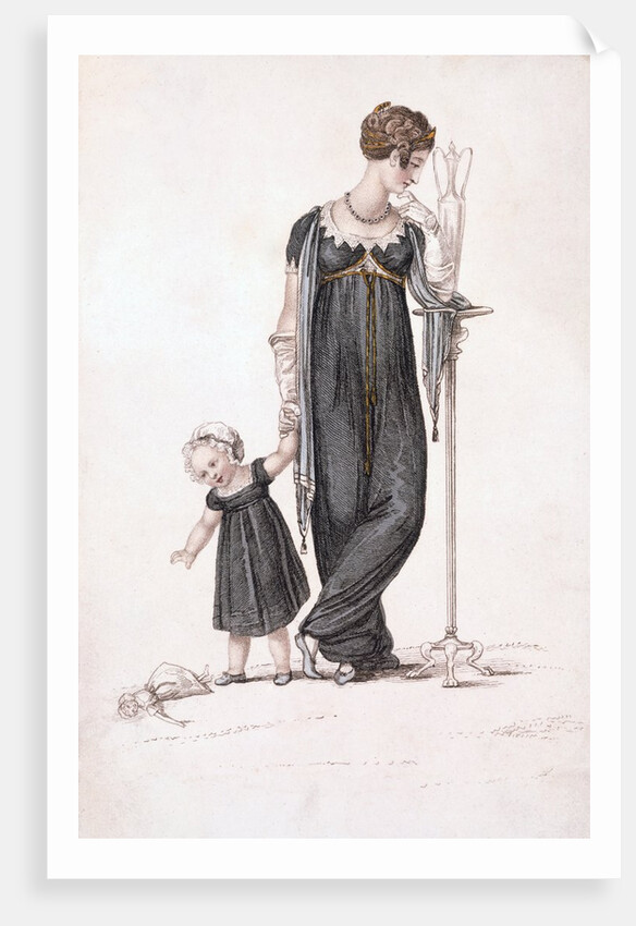 Mourning Dress. England, early 19th century by Unknown