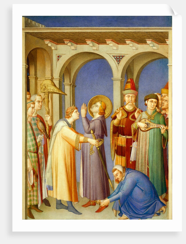 St Martin Renouncing the Emperor's Service by Edward Kaiser