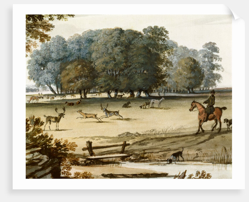 Park Scene by Pieter Tillemans