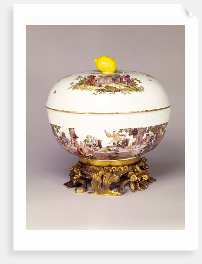 Punch Bowl and Lid by Unknown