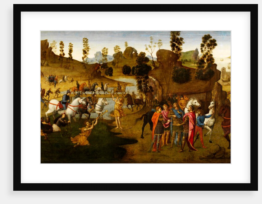 Julius Caesar and the Crossing of the Rubicon by Francesco Granacci
