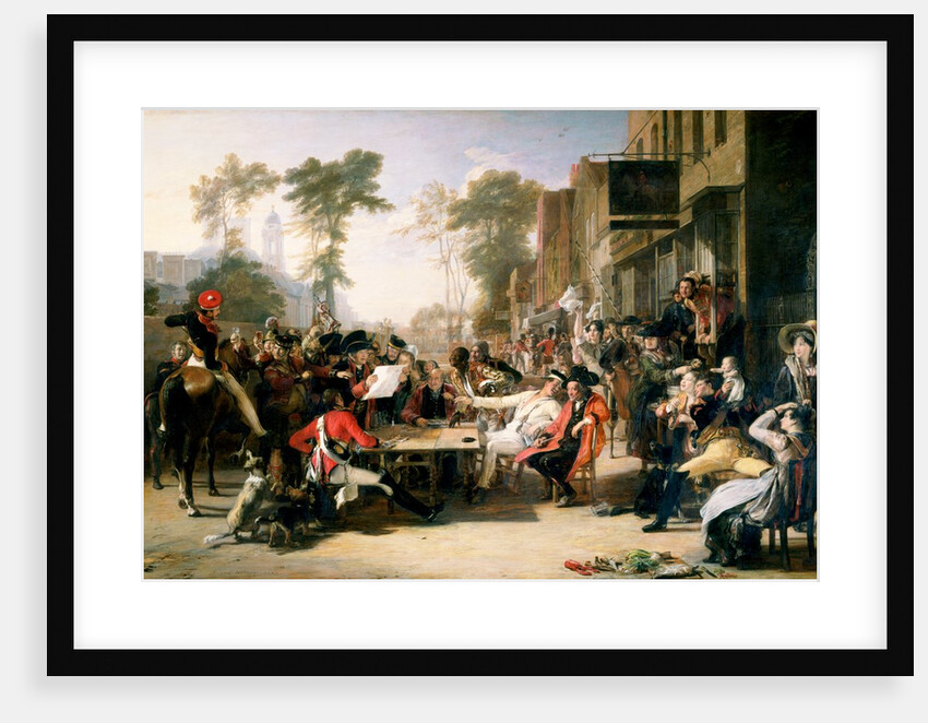Chelsea Pensioners Reading The Waterloo Dispatch by David Wilkie
