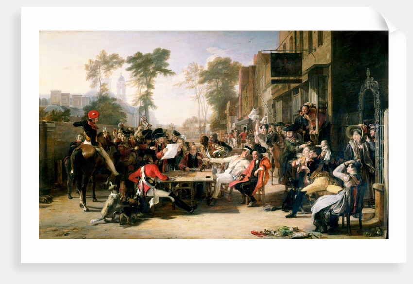 Chelsea Pensioners Reading The Waterloo Dispatch by David Wilkie