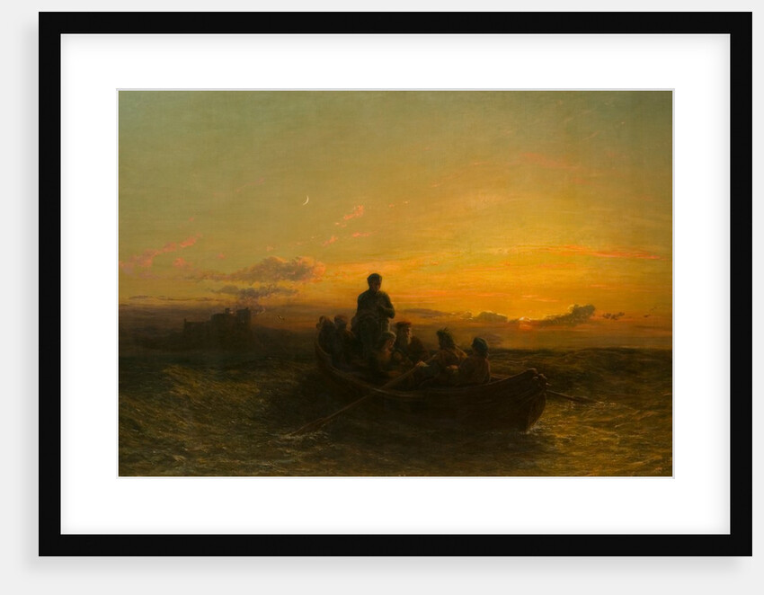 Escape of Mary Queen of Scots from Loch Leven Castle by Thomas Danby