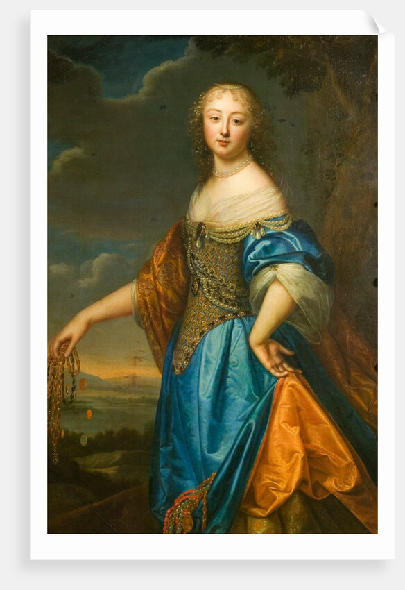 A Lady said to be Jeanne de Marigny by Charles Beaubrun