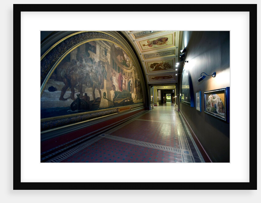 The Leighton Frescoes Gallery at the V&A Museum by V&A Photography Stuido