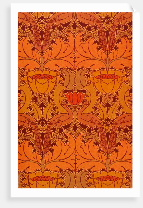 The Tierney wallpaper by Charles Francis Annesley Voysey