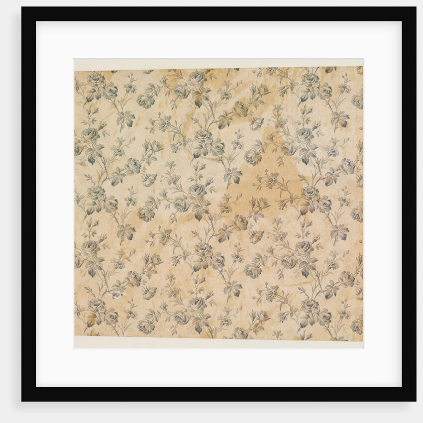 Floral wallpaper by Anonymous