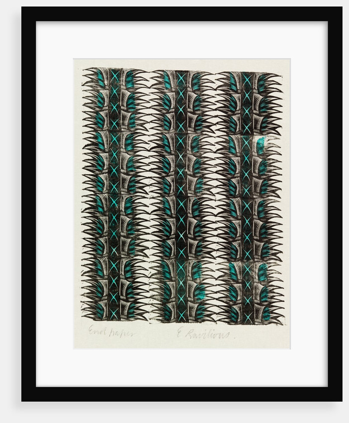 Endpaper by Eric Ravilious