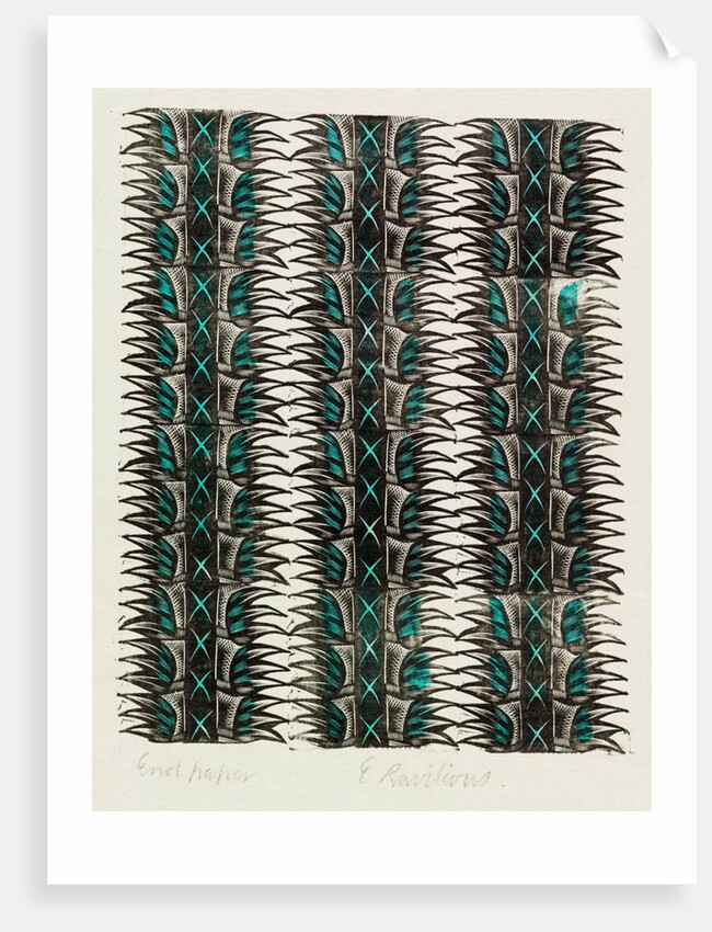 Endpaper by Eric Ravilious