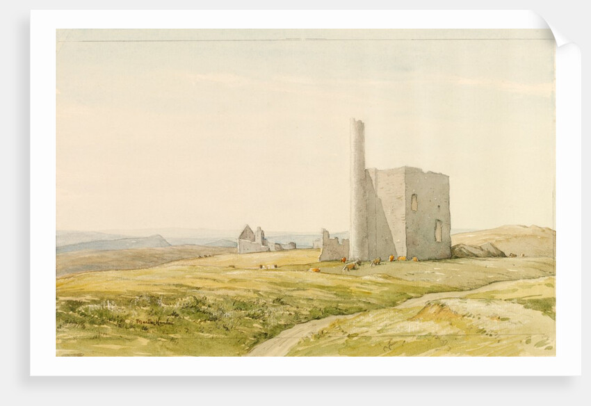 Deserted Tin-Mine, Cornwall by Martin Hardie