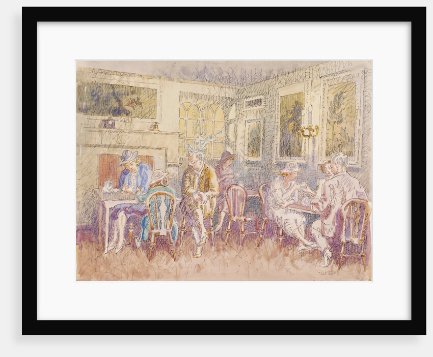 Tea-shop in the High Street, Colchester by Walter Bayes