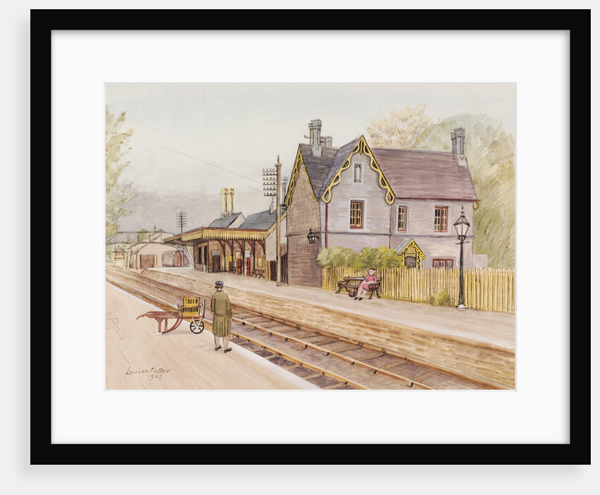L.M.S. Station, Stonehouse by Louisa Puller