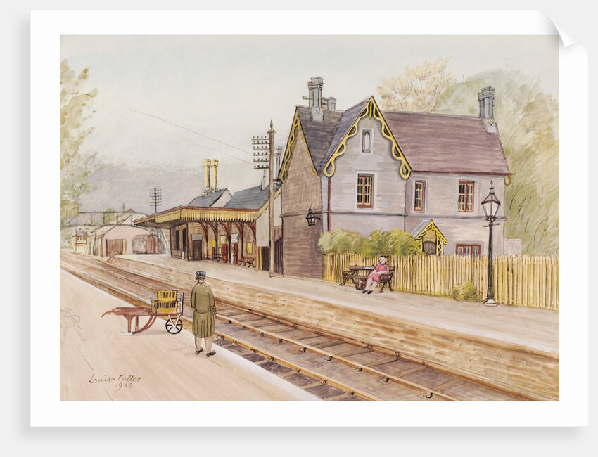 L.M.S. Station, Stonehouse by Louisa Puller