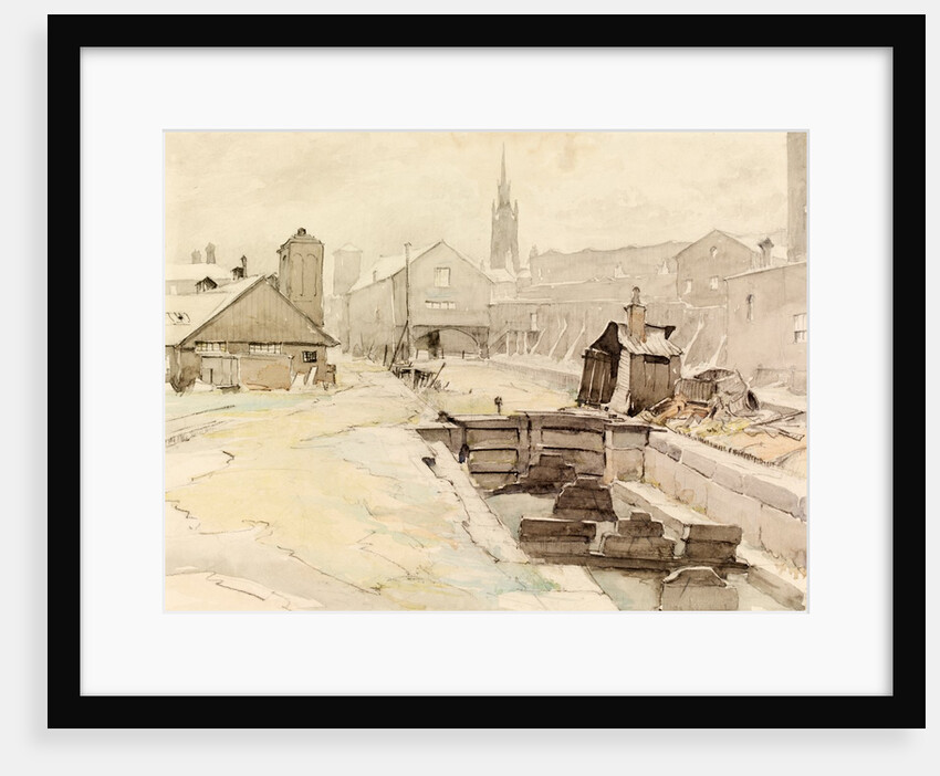 Manchester Ship Canal, Quay Street, Manchester by Albert Pile