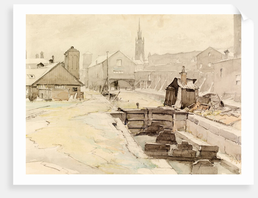 Manchester Ship Canal, Quay Street, Manchester by Albert Pile