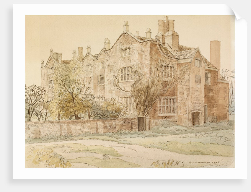 Hough End Hall, Manchester by Byron Dawson