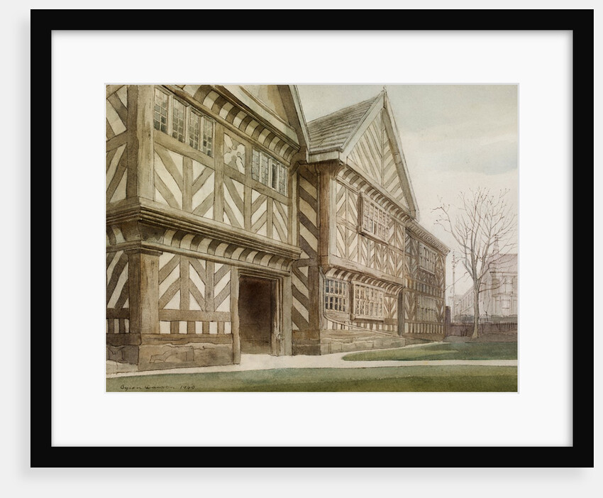 Slade Hall, Manchester by Byron Dawson