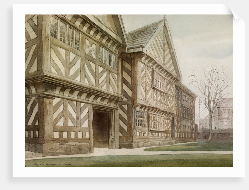 Slade Hall, Manchester by Byron Dawson