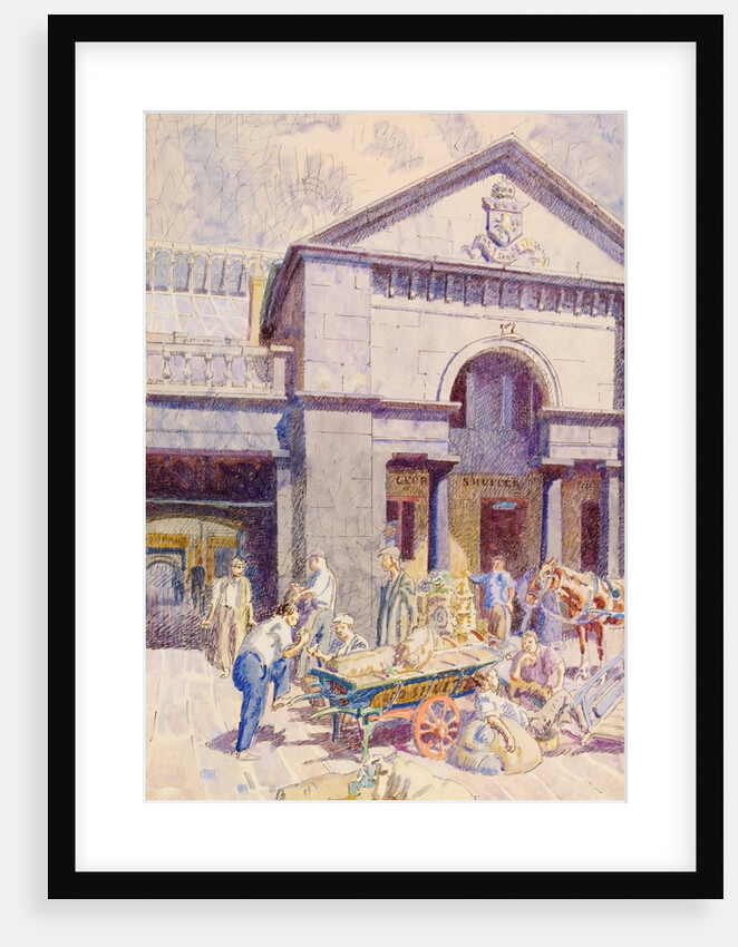 Covent Garden Market, London by Walter Bayes