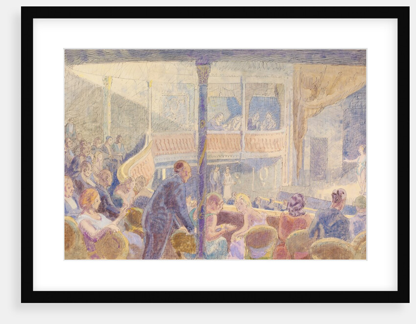 Interior of the Criterion Theatre by Walter Bayes