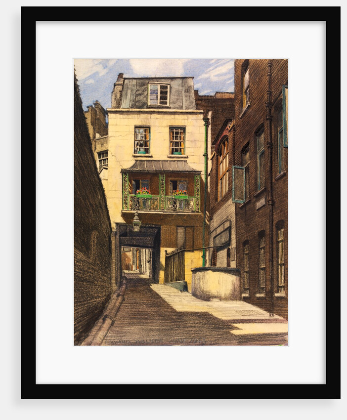 The Watch House, Strand Lane, WC2 by Edward Walker