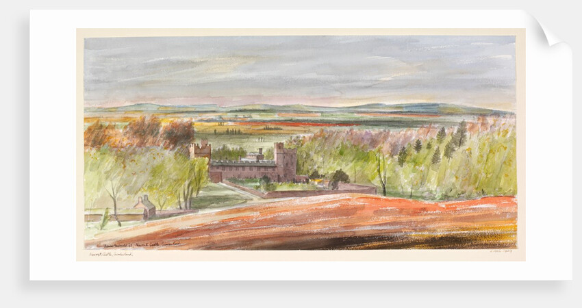 Naworth Castle, Cumberland by Frances Macdonald
