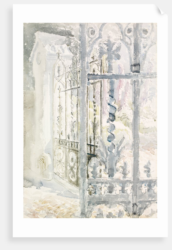 Gates at the Hermitage, Lansdown, Bath by Clifford Ellis