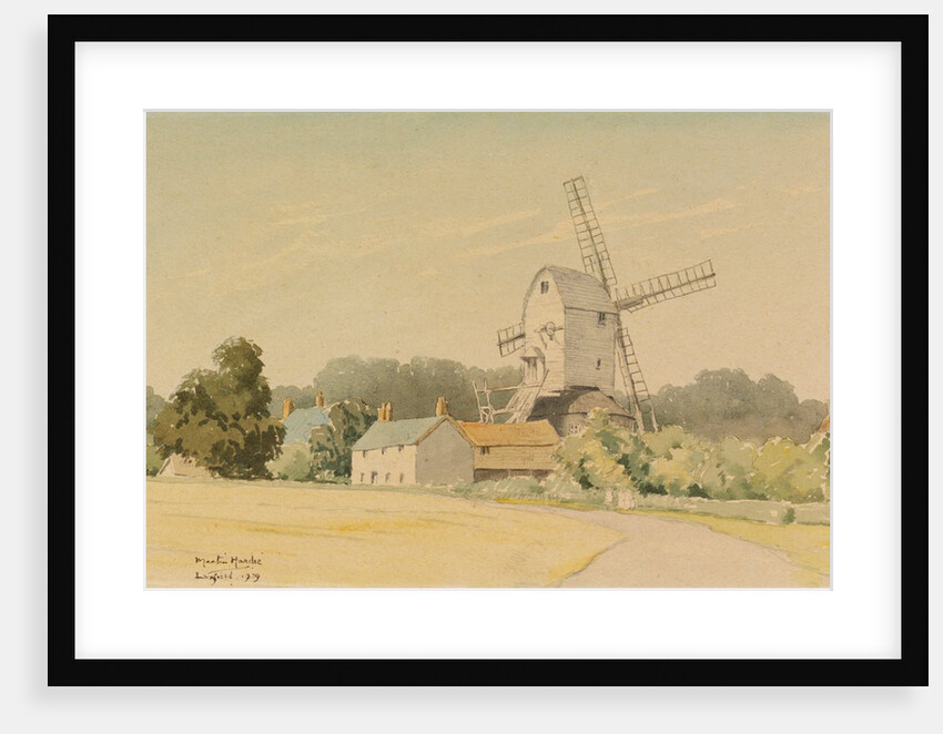 Laxfield Mill by Martin Hardie