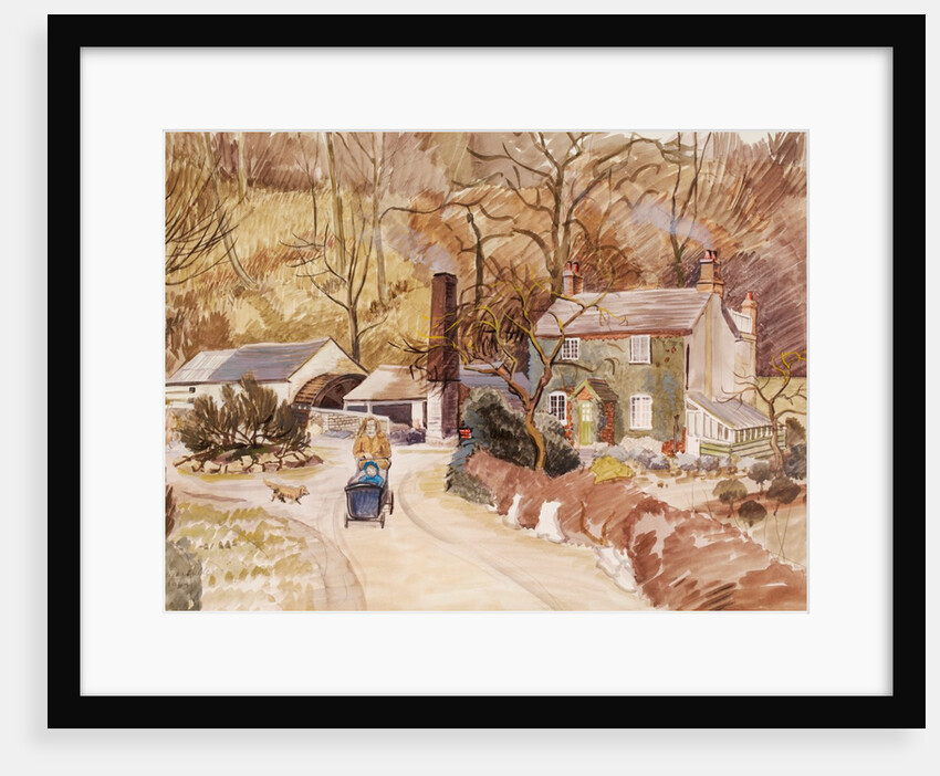 Coppice Mill, Stone by Louisa Puller