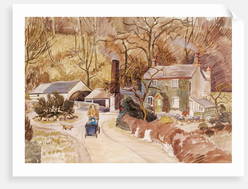 Coppice Mill, Stone by Louisa Puller