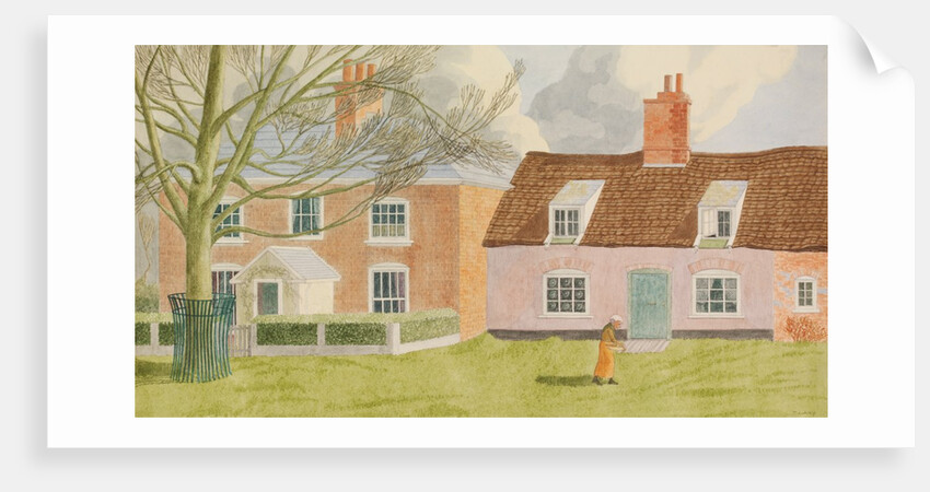 A House and Cottage near the Quay at Orford by Jack L. Airy