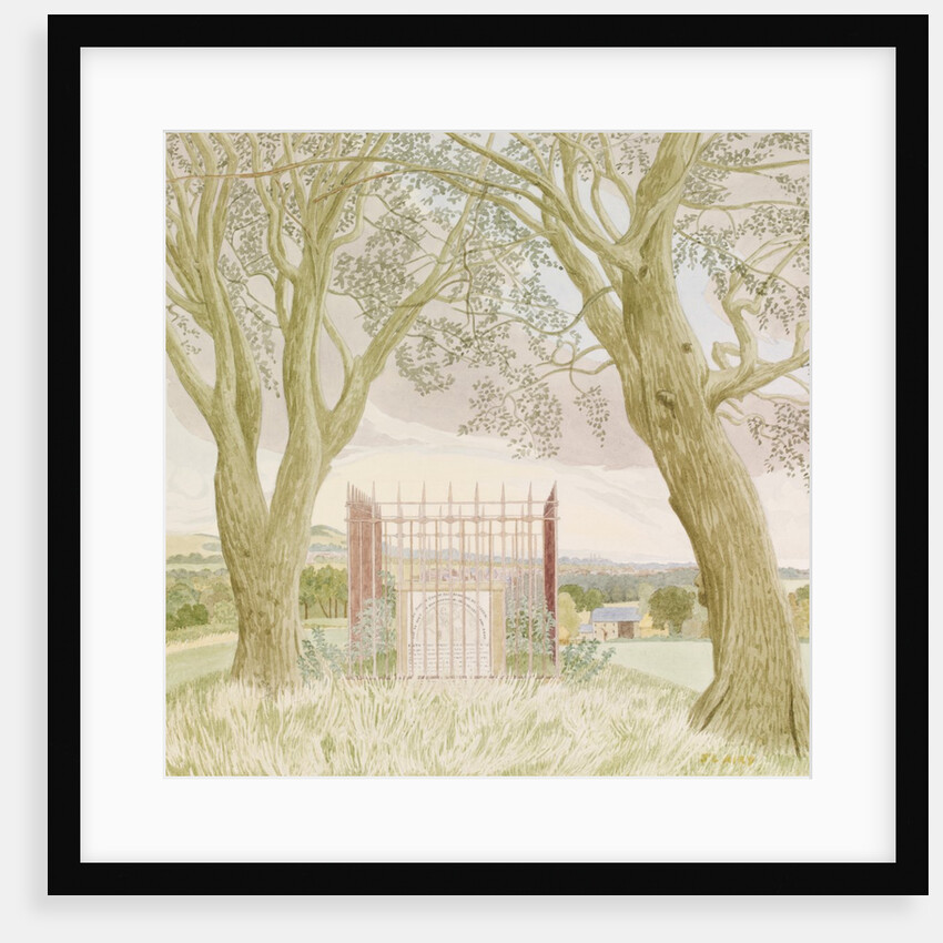 The Miller's Tomb, Highdown Hill near Goring-by-the-Sea by Jack L. Airy