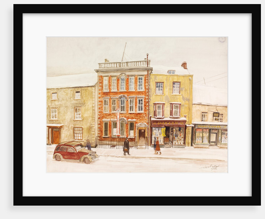 Rural District Council Office and Shops, High Street, Malmesbury by Puller